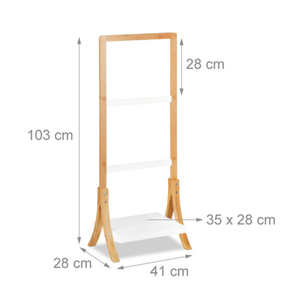 Porte-serviettes sur pied