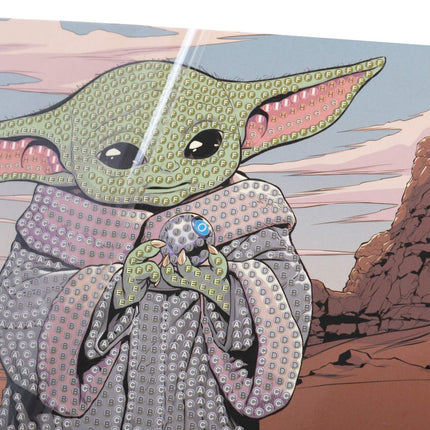 Star Wars Crystal Art "Karte Grogu"
