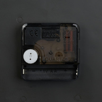 Horloge de gare double face marron
