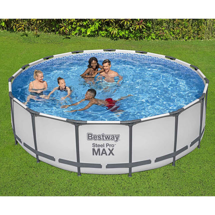Stahlrahmenpool, 4,57 m x 1,22 m, einfacher Aufbau