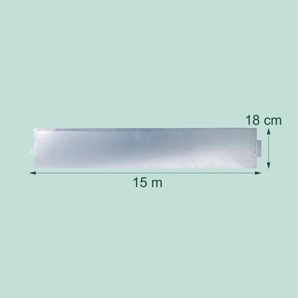 Bordure de parterre en acier - Flexible, barrière anti-mauvaises herbes