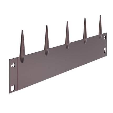 Steel Landscape Edging, 5-Pack 39 x 4 in Brown, Galvanized