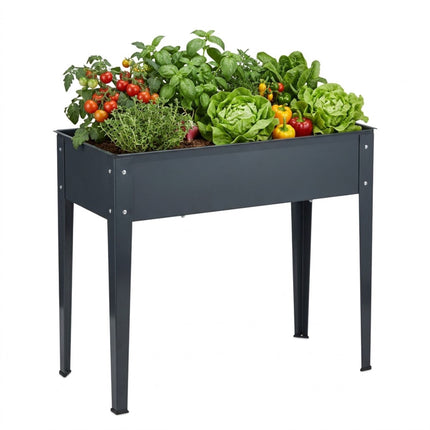 Potager surélevé en acier - Résistant à la rouille, pour usage extérieur