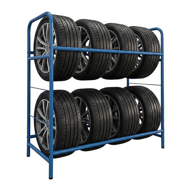 Support à pneus en acier - Pieds de protection pour le sol, rangement pour garage