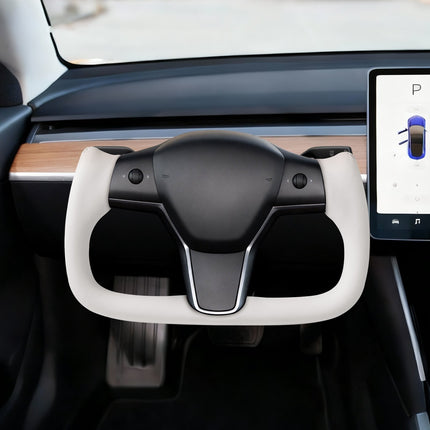 Steering Wheel for Model 3 2016–2023, Heated Carbon Fiber