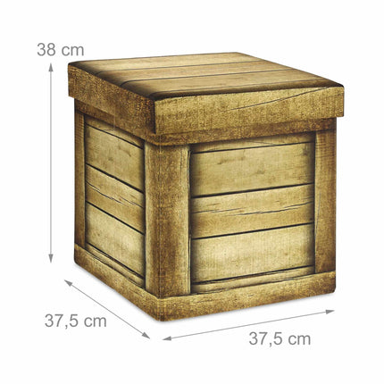 Tabouret avec rangement