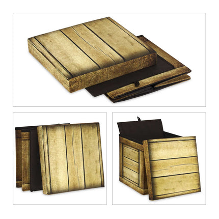 Tabouret avec rangement