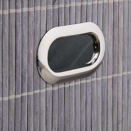 Panier de rangement en bambou plat