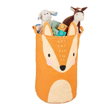 Panier de rangement pour enfants avec motif renard