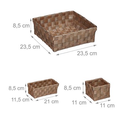 Aufbewahrungskorb 4er Set