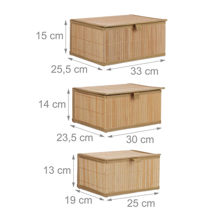 Aufbewahrungskörbe - 3er-Set