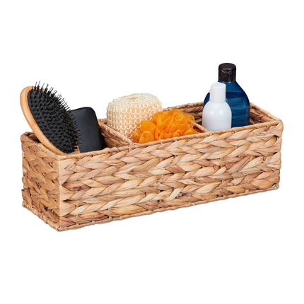 Panier de rangement à 3 compartiments
