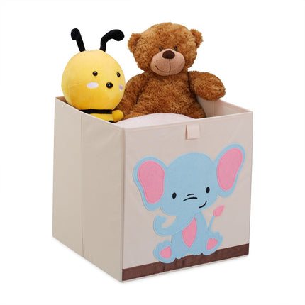 Boîte de rangement avec motif éléphant