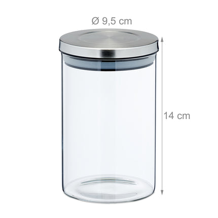 Vorratsgläser im Set à 4.750 ml