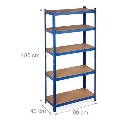 Étagère de rangement à 5 étagères