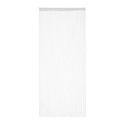 Rideau à fils blanc