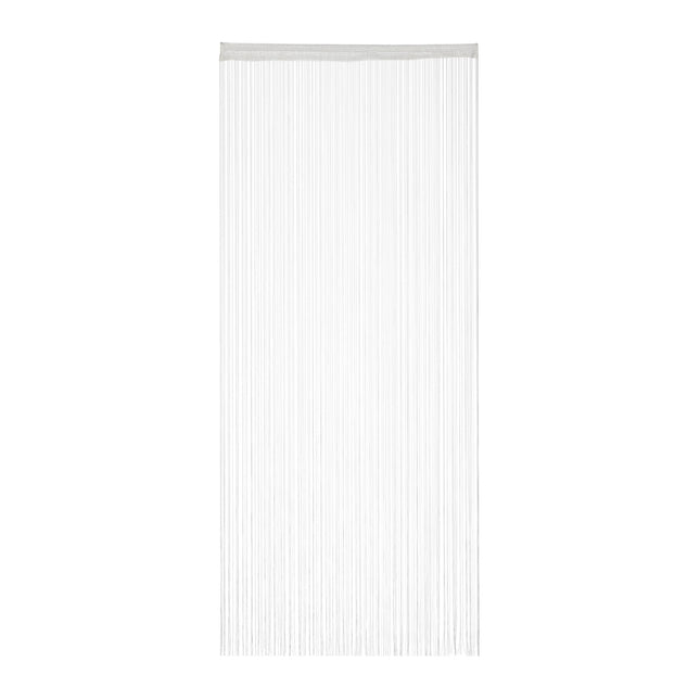 Rideau à fils blanc