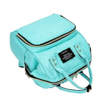 Sac poussette - bleu clair