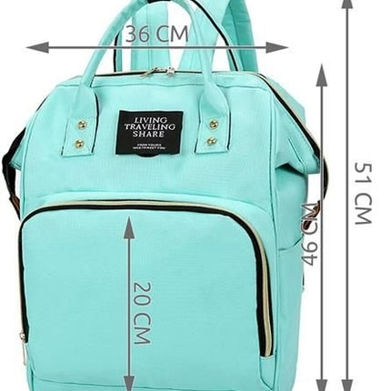 Sac poussette - bleu clair