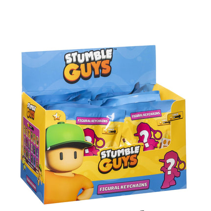 Stumble Guys Schlüsselanhänger mit Figur im Blindpack, 6 cm S2