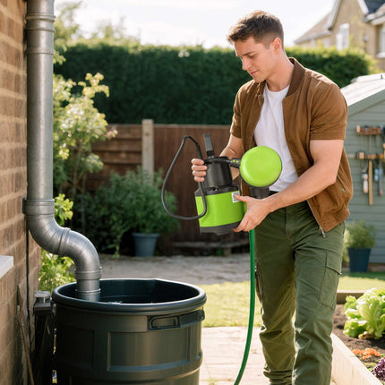 Pompe à eau submersible avec interrupteur à flotteur, 400 W, 9 000 l/h