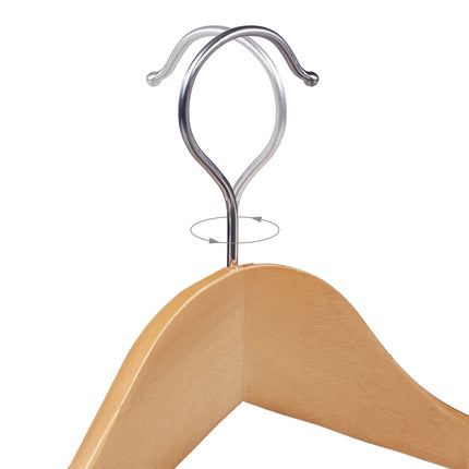 Cintres pour costumes avec large support d'épaule, lot de 8