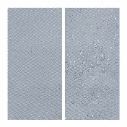 Voile d'ombrage triangulaire en polyester gris clair