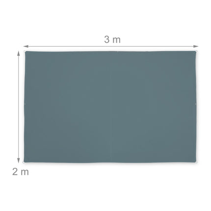 Sonnensegel rechteckig beige