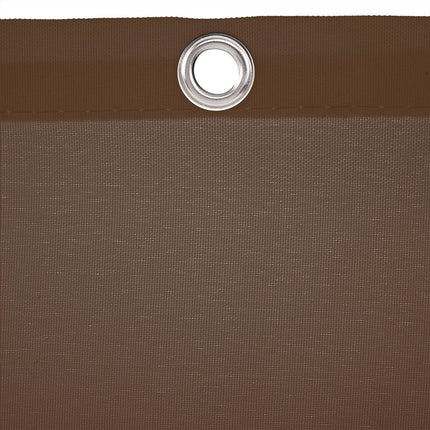 Voile d'ombrage rectangulaire marron