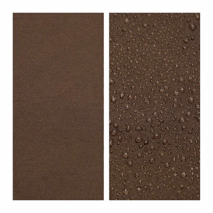 Voile d'ombrage rectangulaire marron