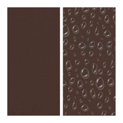 Voile d'ombrage rectangulaire marron