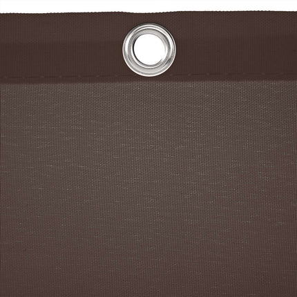 Voile d'ombrage rectangulaire marron