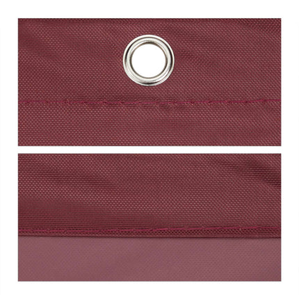 Voile d'ombrage rectangulaire marron