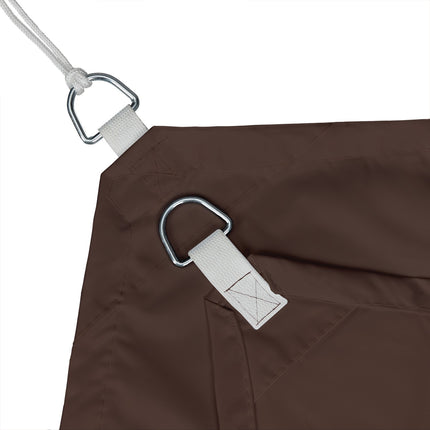 Sonnensegel quadratisch braun