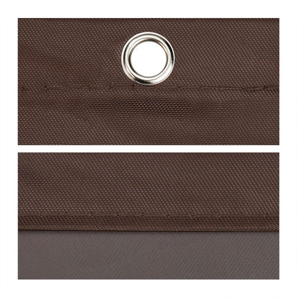 Voile d'ombrage carré marron