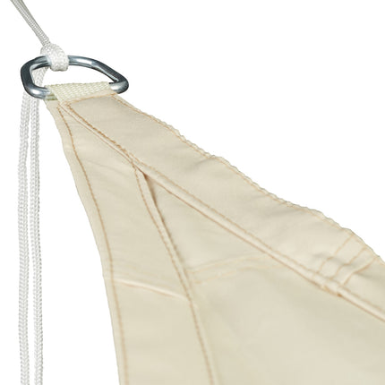 Sonnensegel dreieckig beige
