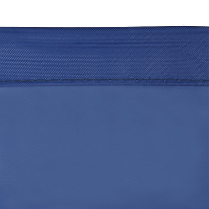 Voile d'ombrage triangulaire bleu foncé