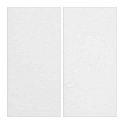 Voile d'ombrage triangulaire blanc