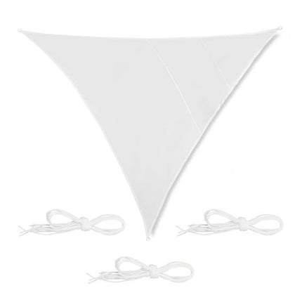 Voile d'ombrage triangulaire blanc