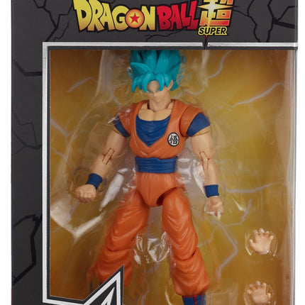Figurine articulée Super Saiyan Blue Goku avec accessoires, 16 cm