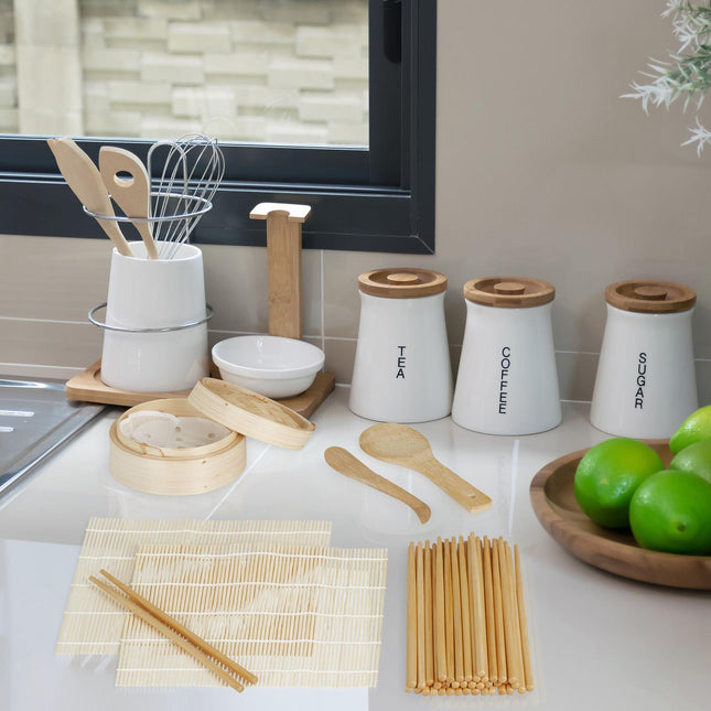 Sushi-Set aus Bambus