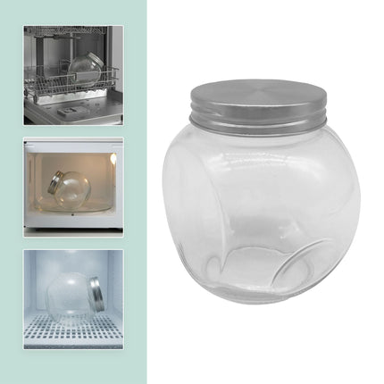 Ensemble de 6 bocaux à bonbons, récipients en verre de 480 ml
