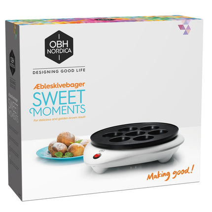Machine à beignets Sweet Moments 800W pour 7 beignets danois à la fois