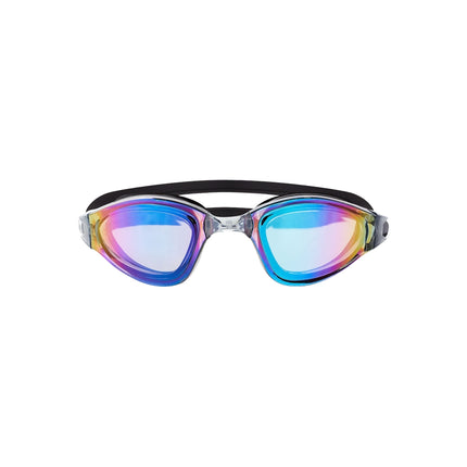 Lunettes de natation, noir/arc-en-ciel, antibuée, protection UV
