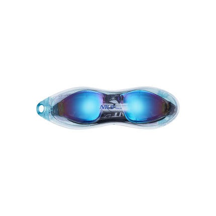 Lunettes de natation, noir/arc-en-ciel, antibuée, protection UV