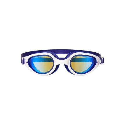 Lunettes de natation, bleu/blanc, antibuée, protection UV