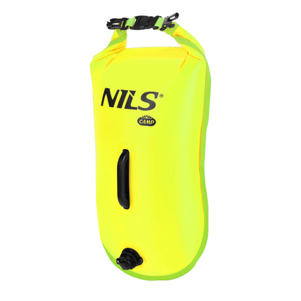 Bouée de sécurité de natation avec sac étanche de 28 L et sac à dos