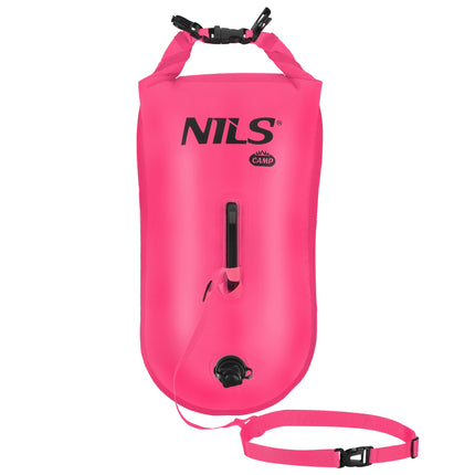 Schwimm-Sicherheitsboje mit 28-Liter-Trockentasche, Rucksack