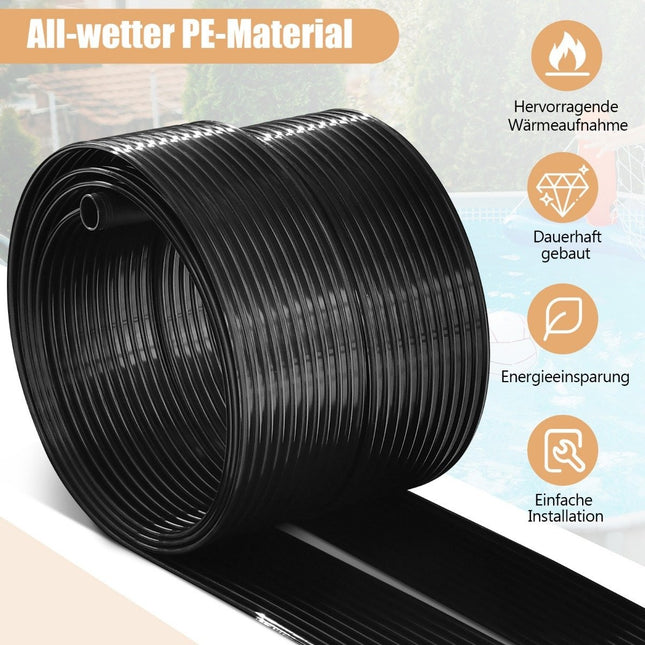 Chauffage de piscine 500 x 75 cm panneaux solaires pour piscines enterrées et hors sol de 21 500 L