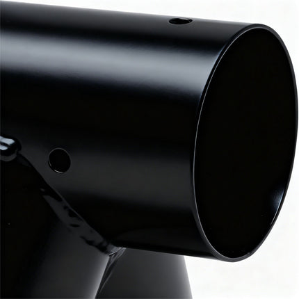 Connecteur pivotant, en forme de A, poteau rond, acier